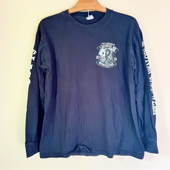 Tops - Laconia NH Motorcycle Week 2016 Long Sleeve T Shirt